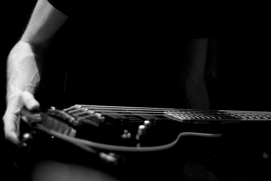 Bass, B&W, 65daysofstatic, La Maroquinerie, Paris