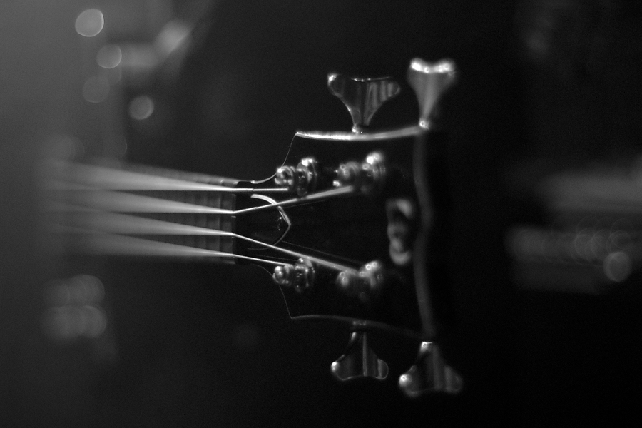 Bass, B&W, 65daysofstatic, La Maroquinerie, Paris