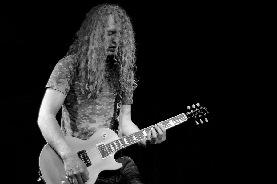 Jochen Goricnik, Guitar, B&W, Blind Ego, Das Rind, Rüsselsheim