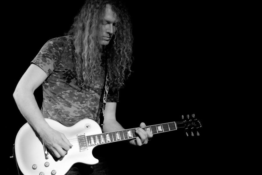 Jochen Goricnik, Guitar, B&W, Blind Ego, Das Rind, Rüsselsheim