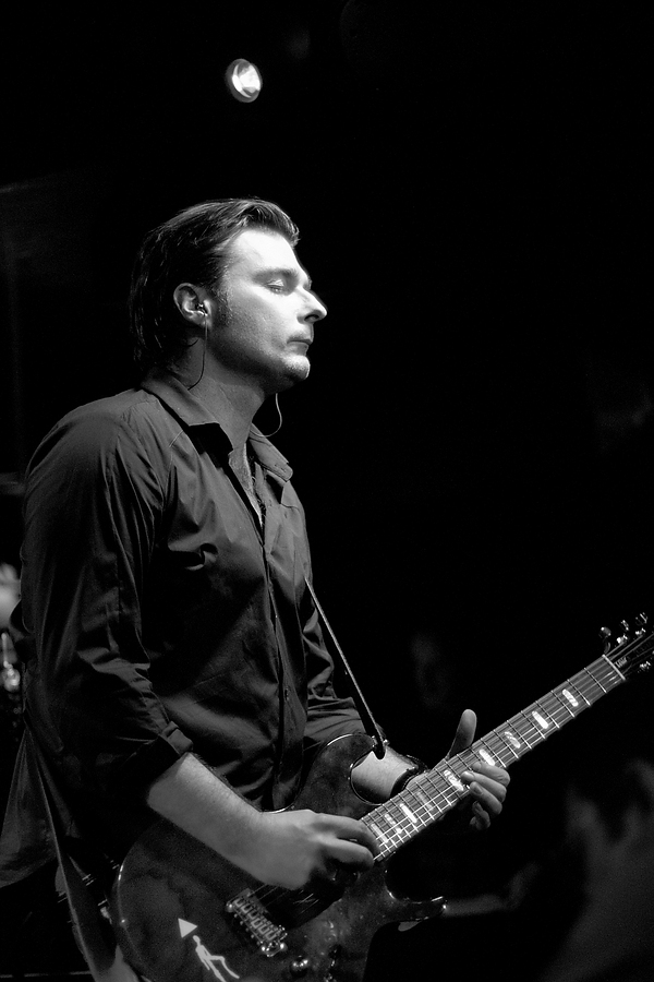 Jon-Arne Vilbo, Guitar, B&W, Gazpacho, Dingwalls, London