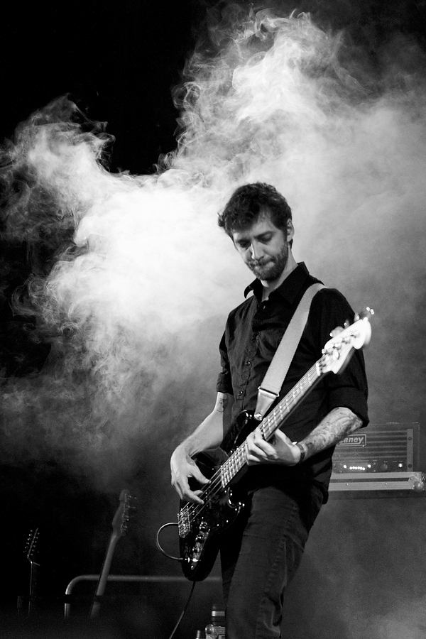 Alexander Fromm, Bass, B&W, Smoke, Ira, Herzenbad, Radolfzell