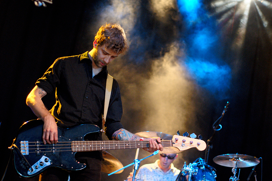 Alexander Fromm, Bass, Thomas Klaus, Drums, Smoke, Blue, Ira, Herzenbad, Radolfzell