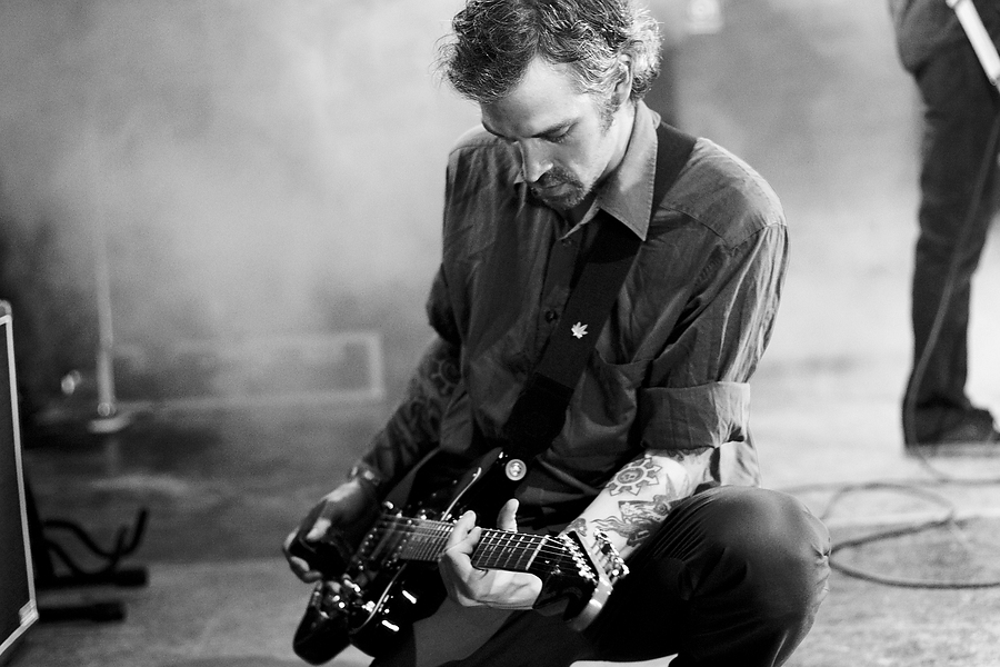 Andreas Rosczyk, Guitar, B&W, E-Bow, Tattoo, Ira, Herzenbad, Radolfzell