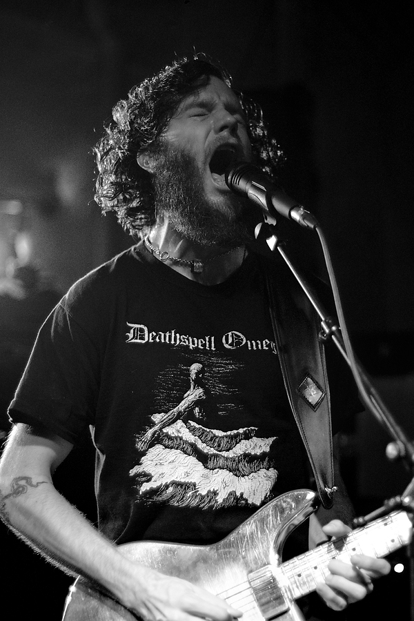 Aaron Turner, Guitar, B&W, Isis, Wagenhallen, Stuttgart