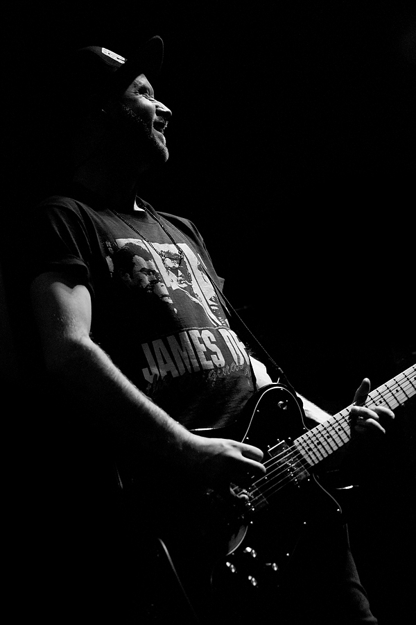 Jamie Willcox, Guitar, B&W, Pure Reason Revolution, Norwich Arts Centre, Norwich