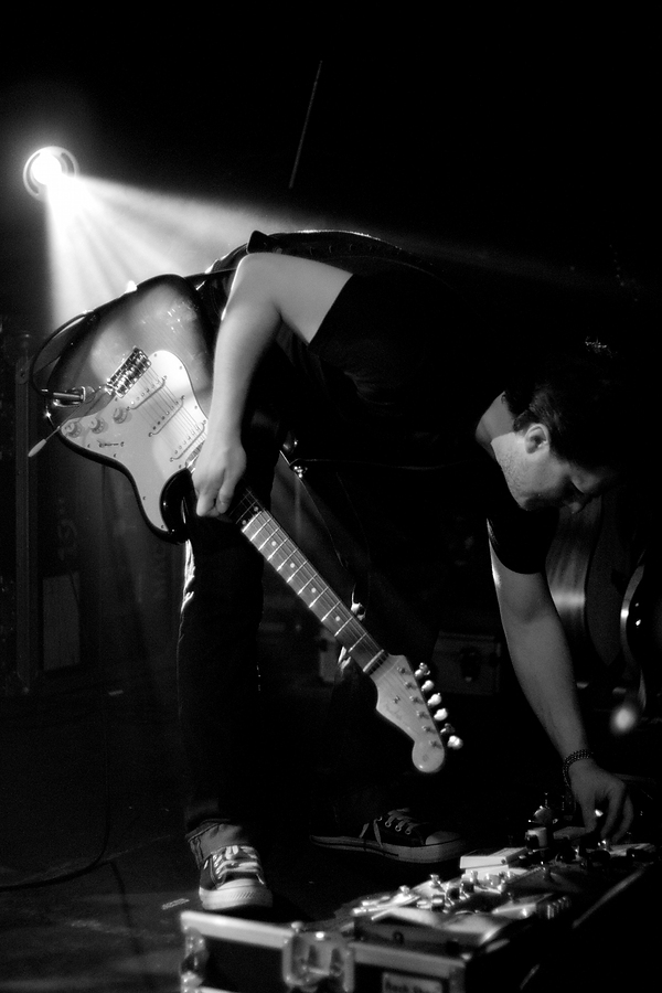 Johnny Park, Guitar, B&W, Submarien, Die Röhre, Stuttgart